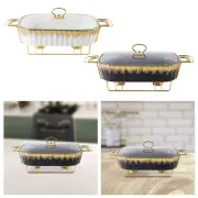 Chafer Buffet Dish Tray Casserole Dish Chafing Dish for Wedding Holidays