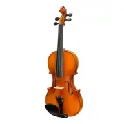 NEW Steinhoff Full Size Advanced Student Solid Top Violin Set Bow Rosin (Satin)