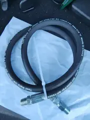Lot 2 Tool Daily High Pressure Hose WP 4000 PSI BP 16000 PSI 3/8" Jetter x 4ft +