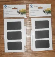 Id Design Two Packs Of 24 Each Chalkboard Labels