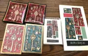Vintage STANCRAFT Playing Cards Ashtrays Bridge Tallies & Score Pad