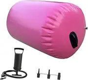 Generic Air Roll Carpets, Barrel of Gymnastics, with Air Pump, Inflatable Barrel for Rear Spring, for Children And Adults, Gymnastics at