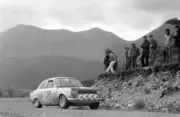 Bengt Soderstrom Gunnar palm Ford Escort MkI 1968 Rally Car Old Photo 19
