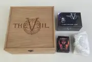 The Veil: A Deck Building Game Kickstarter Bundle w Expansion & Wooden Box -2018