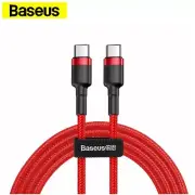 Phone Cable Baseus Cafule PD2.0 60W Fast Charging USB For Type-C cable 2m Red