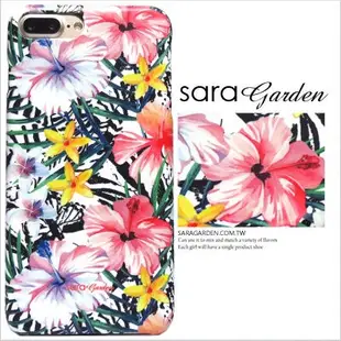 SaraGarden 客製化 iPhoneXR/XS/8Plus/6S手機殼【多款手機型號提供】扶桑花碎花