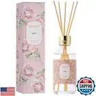 Airkeep Reed Diffuser Oil Set with Reed Sticks,Rose Aromatherapy Oil Scent Di