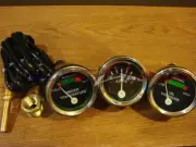 Massey Ferguson / Massey Harris MF 3 Gauge Set for 50 65 135 150 165 TE20 TEA20