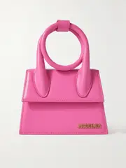[Jacquemus] Jacquemus - The Chiquito Noeud Leather Shoulder Bag - Pink - One size One size Pink