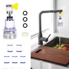 Sink Faucet Filter, 360° Rotating Faucfilters Purifier Tap Filtration Removes Ch