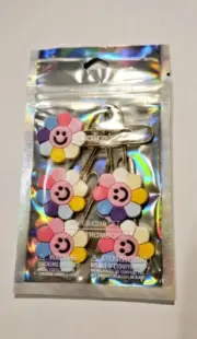 Claire's Planner Paper Clip Set Notebook ~Smiley Face~ Cute-Accessories NLA HTF