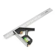 Combination Square, 12 in Blade, 4.7 in Beam, Stainless Steel Sumner SUMNER