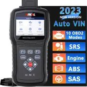 AD610 plus OBDII Scanner ABS Srs(Airbag) Reset Scan Tool Automotive Check Engine