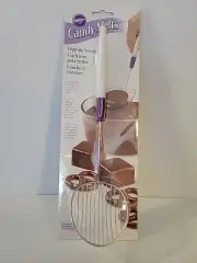 Wilton Candy Chocolate Melts Dipping Scoop Spoon 10" Long with 3" Scoop New