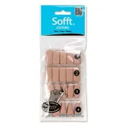 Colorfin PanPastel Sofft Covers 40/Pkg-10 Each Of Round, Flat, Oval & (2Pk)