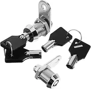 Mobestech 1Set Toolbox with Keys Durable Security for Cabinets Toolboxes Rv Storage Easy Installation Keyed Alike Design for Convenience