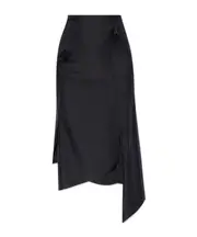 Elastic waist skirt S,XL,XS,L,M Black
