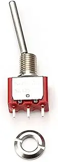 Toy Accessories 1PC Self-Return Automatic Reset 2 Position Toggle Switch Compatible with RC Transmitter Opentx 2.4g WFLY Flysky Radiolink Remote Control