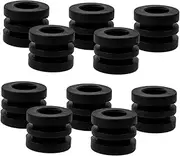 10pcs Table Football Bumper Pads Shock Absorbing Cushioning Pads for Tabletop Soccer and Durable Protects Table Surface Ideal for Multiplayer Games