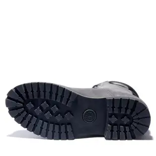 Timberland 男款深灰色磨砂革防水6吋靴|A1OIZC64