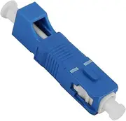 Fiber Optic Hybrid Optical Adaptor Converter SC Male to LC Female Single Mode Great Reliability Telecom Ethernet Network