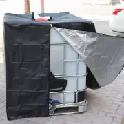 UV Protective Hood Cover Wiht Zip For IBC 1000L Rain WaterTank Container Foil AU