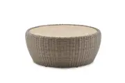 Malta Outdoor Round Drum Coffee Table