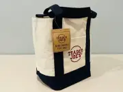 Trader Joe’s Limited Edition MINI CANVAS TOTE BAG in BLUE