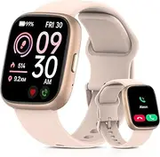 Smart Watch for Men Women, Bluetooth Calling, 1.83" HD Touchscreen Fitness Tracker, 100+ Sports Modes, Sleep Monitor, DIY Watch Faces, IP68 Waterproof, Compatible with Android & iOS