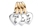 PANDORA CHARMS Mod. FRIENDSHIP TRIPLE SPLITTABLE