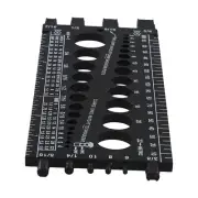 Metric and Imperial Thread Measurement Tool Accurate Gauge for Bolts and Screws