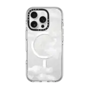 iPhone 16 Pro Clear Case MagSafe Compatible Clouds