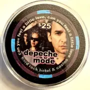 Casino Chip Hard Rock $25 "Depche Mode" Casino Legends Hall of Fame