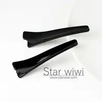 在飛比找PChome24h購物優惠-【Star wiwi】時尚風格造型鴨嘴夾《2入組》《黑色 /