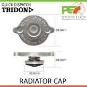 New * TRIDON * Radiator Cap For Suzuki Carry ST 539cc F5 3 Cyl , 02/77-12/78 (for: Suzuki)