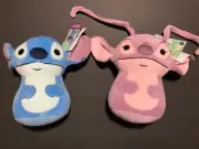 disney LILO & ANGEL SQUISHY PILLOW BUDDIES super soft lilo & stitch plush