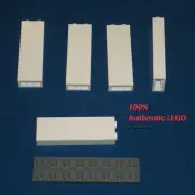 LEGO NEW 1x2x5 White Brick (5x) 245401 Brick 2454