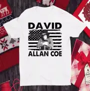 David Allan Coe Merry Christmas WhiTE cOLOR All Size Shirt TT1267