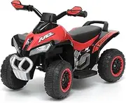 Quad Ride-on Electronic 4 Wheel ATV (Red) for Children - Up To 3km/h