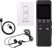 32GB Digital Voice Recorder for Lectures Meetings, Voice Activated Recorder Sound Audio Recorder MP3 Player