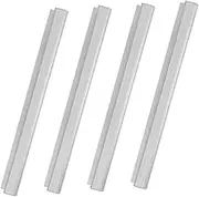 VALICLUD 4pcs Aluminum Alloy Slide Check Rack Restaurant Ticket Holder for Kitchen Bar Efficient Receipt Organizer with Capacity User Friendly Design for Order Management