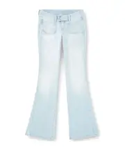 Diesel D-Hush Bootcut Jeans 25,26,27,28,29,25/32,28/32,26/32,27/32,30/32,24/32,29/32,30 light blue