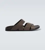 [Manolo Blahnik] Manolo Blahnik Inezmu leather sandals AU 10 beige