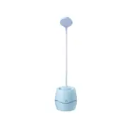 Supperstore Multifunctional Desk Lamp with Pen Holder Desktop Night Light Desk Lamp Reading Desk Lamp Creative LED-Blue