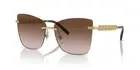 Dolce & Gabbana Sunglass DG2289-02/13 Gold Brown Square