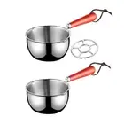 Small Saucepan Milk Pan Seasoning Bowl Nonstick Condiment Sauce Cups for