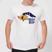 Looney Tunes Road Runner Beep Beep Men's T-Shirt - White