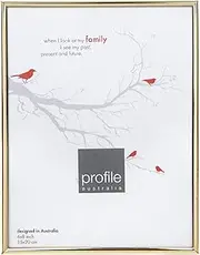 Profile Products Metal Photo Frame Habitat Brass 6x8 inch
