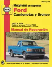 在飛比找博客來優惠-Ford Camionetas y Bronco 1980 