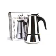 Casabarista Roma 4 Cup Stainless Steel Espresso Maker